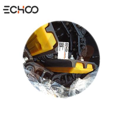 China For Kubota contract excavator KX080-3 undercarriage track group with polyurethane protection for kubota KX080-3 track link assy track chain rubber protection for sale