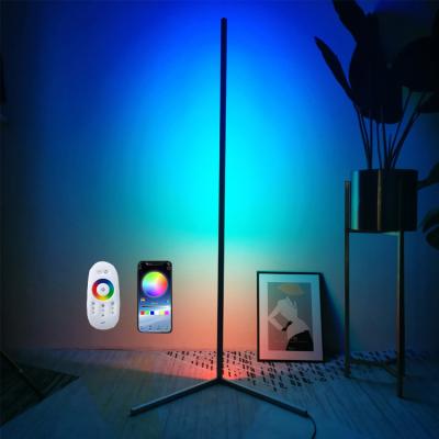 China Rainbow RGB Ready To Board Super Bright 24W RGB Nordic Style Smart Dimming Modern Led Floor Lamp for sale