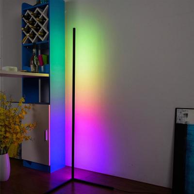 China Factory direct sales RGB modern remote control LED floor light RGB color changing for hotel and villa for sale