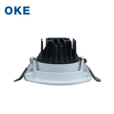 China Modern High Quality Optional Adjustable Color Temperature Three Direction COB Ceiling Downlight For Commercial Lighting for sale