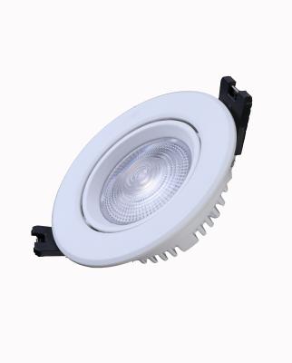 China Wholesale Price Modern White Indoor Factory COB 7-18W Adjustable Direction Ceiling Fast Cooling Aluminum Downlight for sale