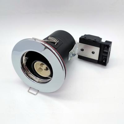 China Adjustable light direction australia ip65 gu10 led fired recessed downlight rated with quick connector for sale