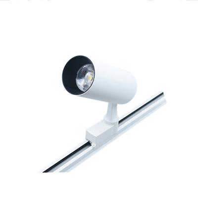 China High quality anti-glare light angle 15 degree 25 degree track adjustable white graphite lamp shell lamp track for sale