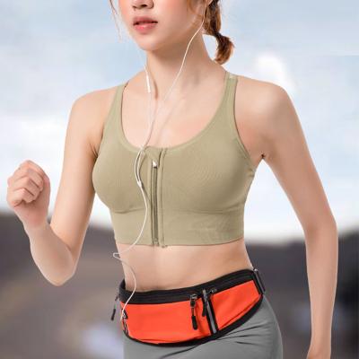 China Professional Anti-theft Running Waist Bag Sports Belt Pocket Cell Phone Case Men Hidden Pocket Gym Belt Waist Pack Sports Waist Pack for sale