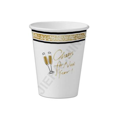 China 100% Eco-friendly New Special Design Party Customized Paper Cups with Lids for sale