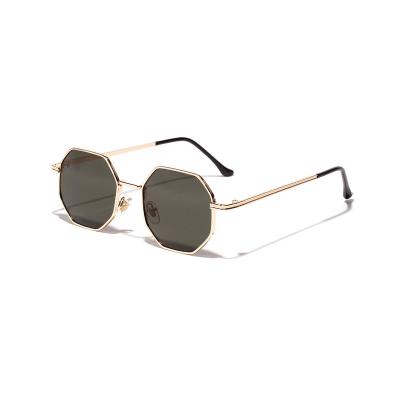 China Fashion Sunglasses China Factory Prince Mirror Vintage Retro Luxury Polygon Sunglasses Famous Designer Brands For Women Men for sale