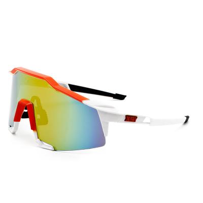 China Hot Selling Summer Sunglasses Sports Sunglasses Men Cycling Cricket Bike Bicycle Sunglasses Big Frame Eye Protection for sale