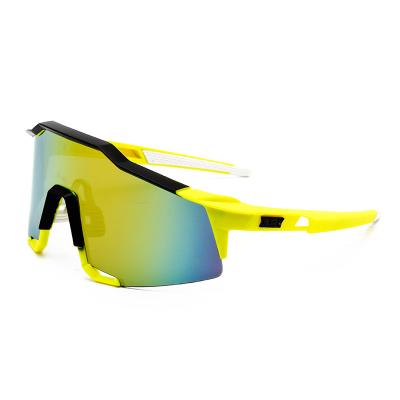 China Sports Sunglasses Custom Logo Glass Cricket Cycling Bike Cycling Outdoor Sports Sunglasses for sale