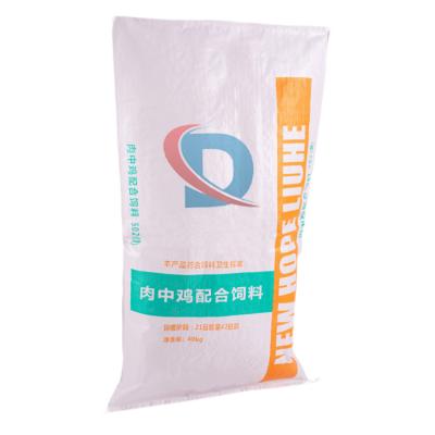 China Recyclable Two Layer PP Woven Charcoal Packaging 50kg Bag Woven Grain Wheat Bags Plastic Sack/ Flour Sack / Poultry Feed Bags for sale