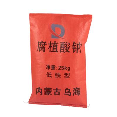 China Recyclable Hot Selling Sack PP Woven Sack Bag 25kg Manufacturer China for sale