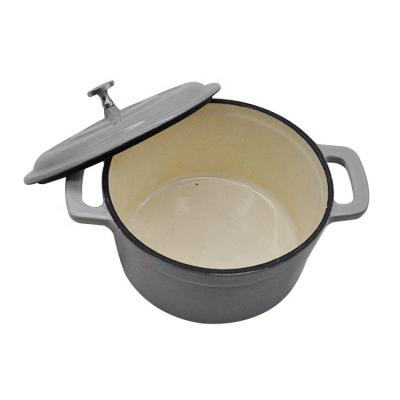 China Sustainable Kitchen Soup&stock Porridge Pot Small Casserole With Lid And Handle for sale