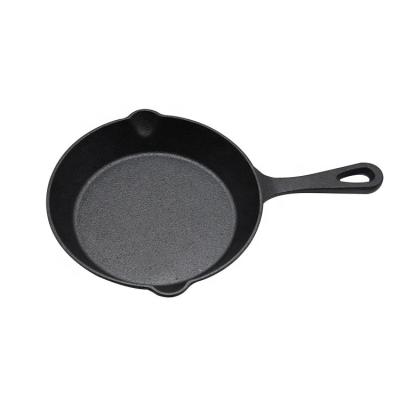 China CLASSIC Pre-Seasoned Mini Cast Iron Griddle Pans and Grill Skillet Small for sale