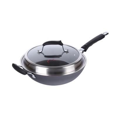 China Nonstick Cast Iron Sustainable Frying Pan With Lid Home Frying Pan for sale