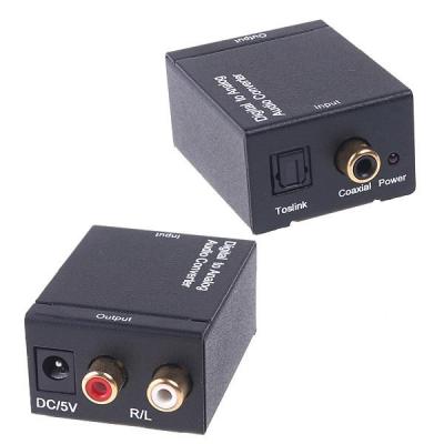 China Optical Coax Digital to Analog Audio Converter for sale