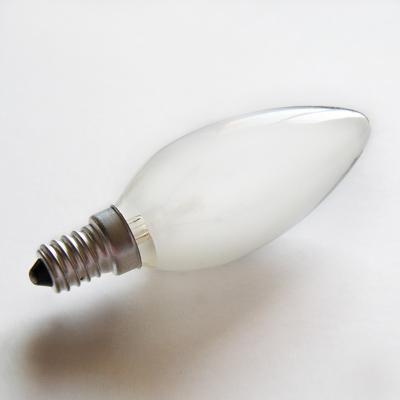 China C35 110V 40w E14 Clear Color Candle Edison Style Indoor Lighting Light Incandescent Bulb for sale