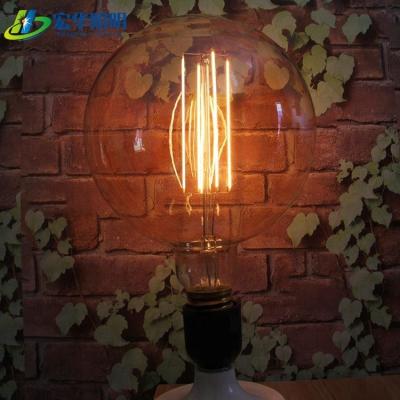 China Large Size G200 Globe Shape Edison Glass Style Oversized Vintage LED Light Bulbs for sale