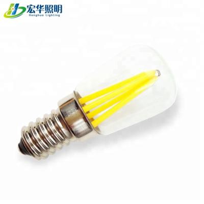 China Warehouse ST22 ST26 110V/220V E14 High Quality 1.5W 2W Dimmable Led Filament Bulb Manufacturer for sale