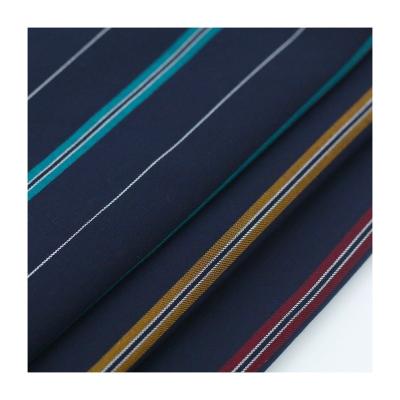 China Zara Fashion Whosale Fancy Stripe Breathable Business Man Shirt Fabric Yarn Dyed Stretch Textile for sale