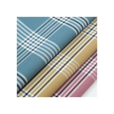 China 2022 Fashion Breathable Wholesale Weave Fabric Cottonflannel Plaid Comfortable Gray Top Dyed Yarn Cotton Fabric for sale