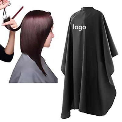 China Wholesale Barber Hairdressing Professional Hairdressing Gown Cape Printing Logo Printing Logo Salon Cape Waterproof Beauty Salon Cape for sale