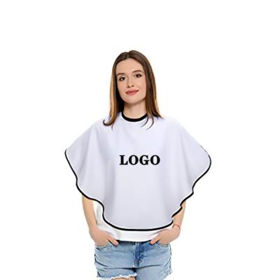 China High Quality Makeup Hairdresser Women Styling Salon Cutting Bib Makeup Short Cape Custom Logo for sale