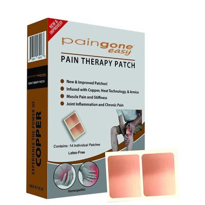 China Back Pain Relief Patches, Copper Powered with Heat Technology with Arnica for Muscle Pain and Joint Stiffness and Inflammation for sale