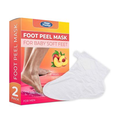 China Bamboo Fiber Foot Skin Mask for Cracked Heels, Dead Skin & Calluses - Make Your Feet Baby Soft Smooth Silky Skin - Remove Rough Heels for sale