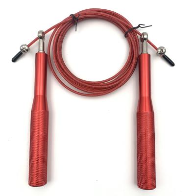 China Men and Women Fitness Weight Loss Sports Men's and Women's Competition Length Rope Running Wire Jump Rope Adjustable Grip Children's Non-Slip for sale