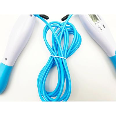 China High Elasticity LED Display Digital Jump Rope With Counter Weight Calories Time Setting Heavy Speed ​​Jump Rope for sale