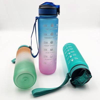 China Premium Minimalist 32ozbrimma Sports Plastic Water Bottle With Leak Proof Flip Top Lid - For The Gym, Yoga, Running, Outdoors for sale