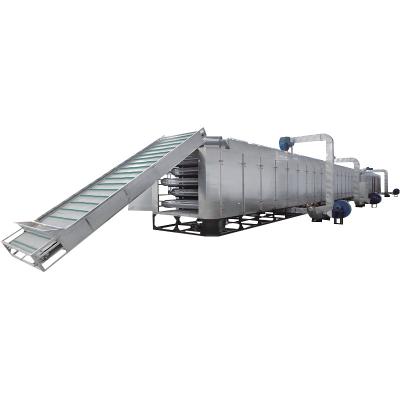 China Yimu Food Processing Large Capacity Industrial Continuous Belt Drier Drying Equipment For Lemon Peel for sale