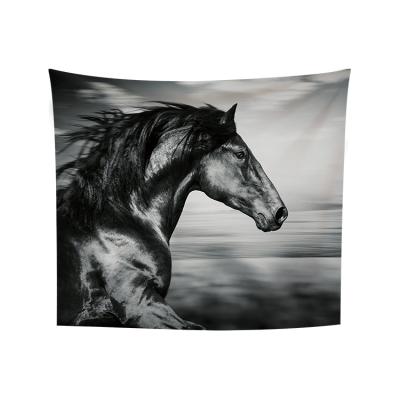 China Art Blanket Art Wall Home Decoration Forest Horse Printing Bohemian Tapestries Fantasy Tapestry Classic Hippie Wall Hanging for sale