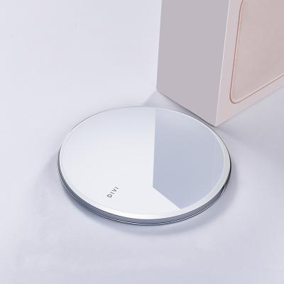 China Ultra-thin Mobile Phone OEM Fast Wireless Charger Phone Wireless Charger For iphoneX Glass Case Wireless Charger For iphoneX for sale