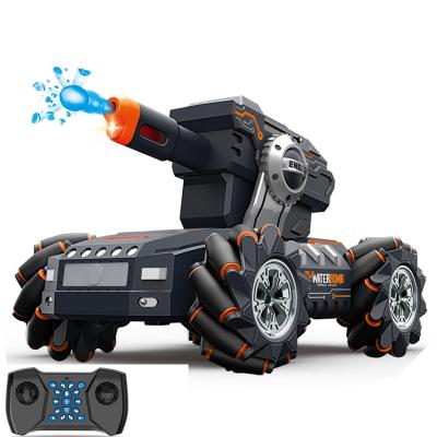 China RC Hobby RC Tank Fight Water Bullet Launch 2.4g Remote Control Car 360 Degree Rotation Drifting Rc Car Toys For Kids for sale