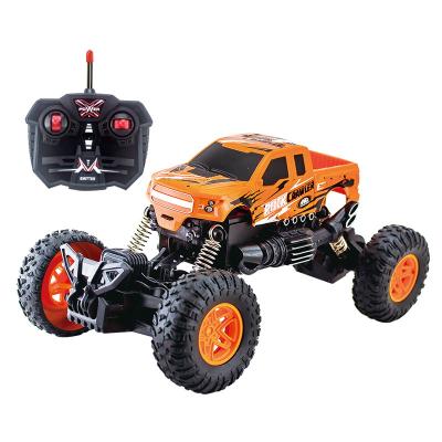 China RC Model 1:18 Scale 4 CHANNEL Off Road Rock Crawler Car With Lightweight RC Climbing Electric Remote Control Car for sale