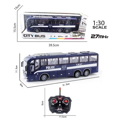 China RC Model Kids Auto Electric Bus Cars Remote Control Bus with Lightweight RC Bus Radio Control Car Toys Gift for Boys for sale