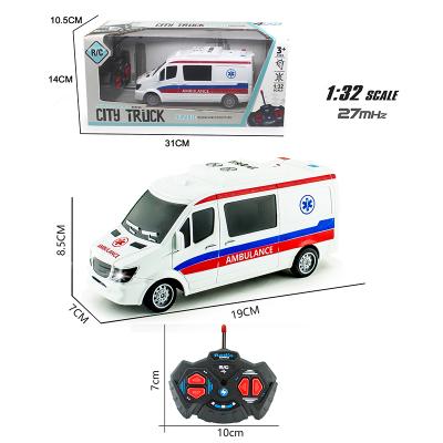 China RC Model Rc Utility Car Carro Command RemotoToys 4 Channel R/C City Automobiles Juguetes Vehicle Car Radio Remote Control Toys for sale