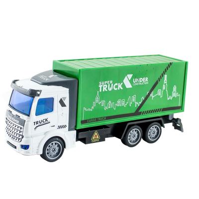 China Hot Sale Plastic Toy Removal Hygiene Truck Recycling With Road Sign Toys Car And Screwing Tool DIY TOYS 20.5*5.5*9cm for sale