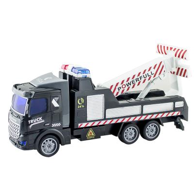 China 2021 New Arrival Toys Mini Truck Plastic 1:48 Pull Back Truck Trailer Toy Vehicles Toy Pull Back Car For Kids 20.5*5.5*9cm for sale