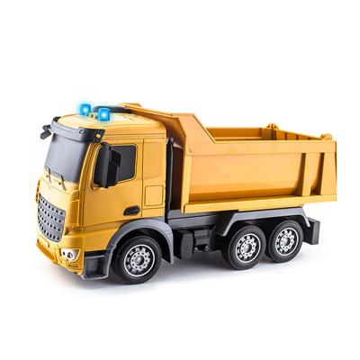 China Friction Toy New Arrival Automobiles Juguetes Car Carry-On Cars Toys Friction Car Vehicle Construction Plastic Dump Truck 1 24 for sale