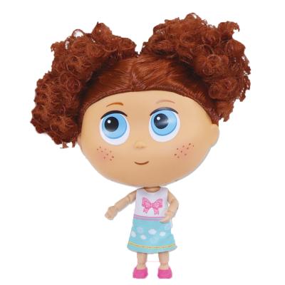 China Cartoon Toy New Design Solid Body Dolls Cultivate Theme 7.5 Inch Joint Member Fashion Doll Girl Doll Toys for sale