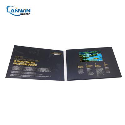 China Suppliers Lcd Screen Chinese Homemade Video Brochure Manufacturer Europe Europe Brochure Video Greeting Card for sale