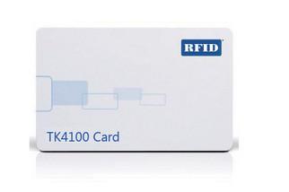 China Security TK4100 RFID Smart Card 0 - 10cm Reading Distance Customized for sale