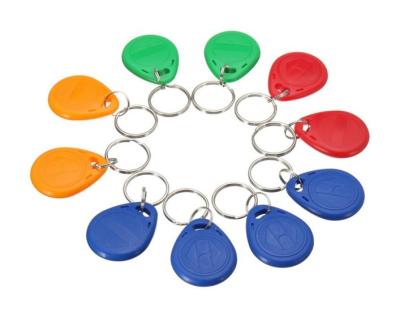 China ABS RFID NFC Key Fob 125khz 13.56MHZ T5577 Chip Customized Logo for sale