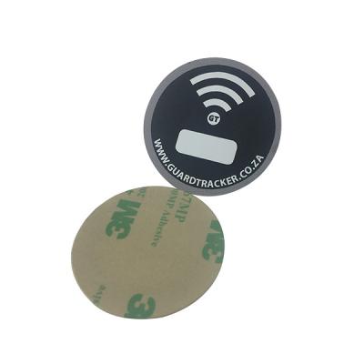 China Mobile Payment Printed NFC Stickers 13.56MHz ISO14443A Protocol for sale