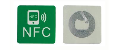 China Plastic Patrol RFID NFC Tag Sticker 13.56mhz Ronde waterdicht Te koop