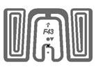 China Aluminium ID Card Wet Inlay For Loyalty Program Security Access Control for sale