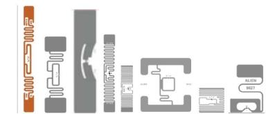 China Dry Wet RFID UHF Inlay 960MHz ISO/IEC 18000-6C Protokoll Ultra-Hochfrequenz-Inlay zu verkaufen