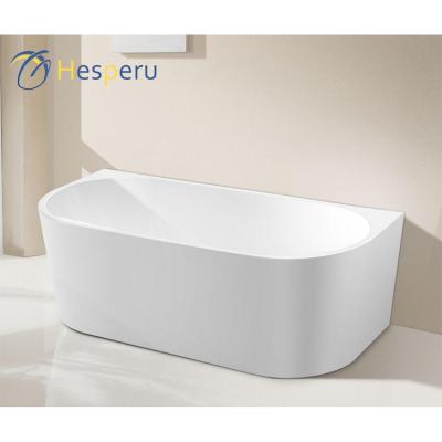 China Modern Freestanding Tub Back To The Wall Acrylic Freestanding Bathtub Bathtubs For Bathroom for sale