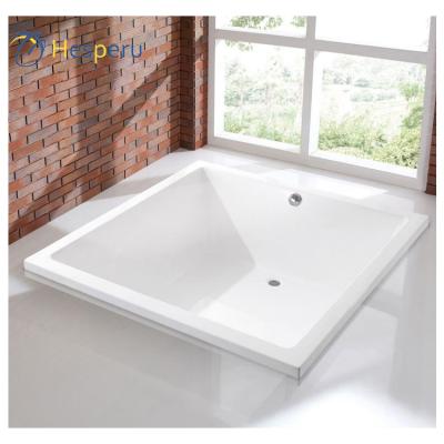 China Cheap Adult Acrylic Single Embedded Bathroom Bathtubs 1 Person Drop In Bathtubs for sale